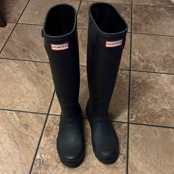 Hunter Shoes - Hunter Black Women's Winter & Rain Boots